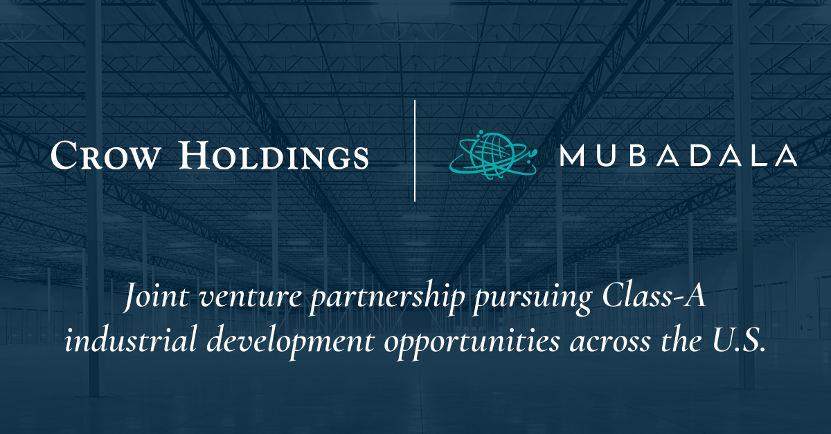 crow-holdings-forms-u-s-industrial-jv-with-mubadala-crow-holdings